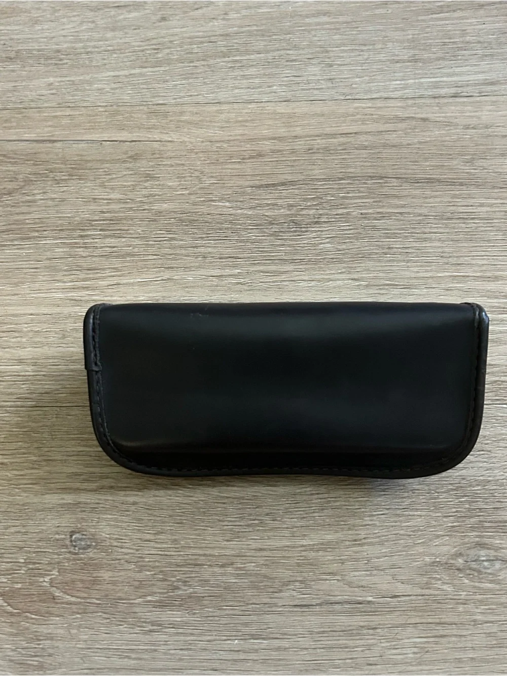 Persol Black Sunglasses Leather Case